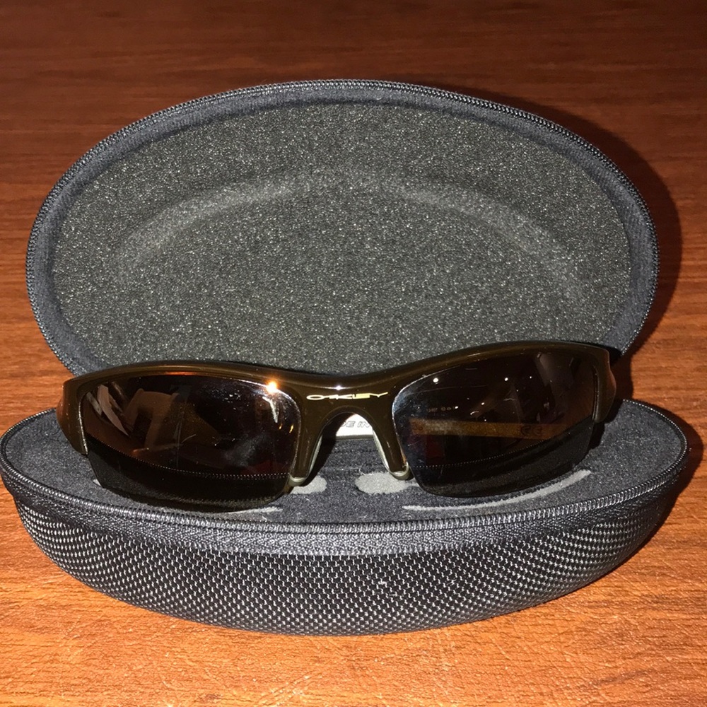 Oakley FLAK Sunglasses Brown